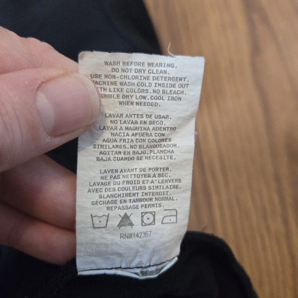 Jaanuu Black Scrub Top Stretchy Knit Gold Zip Pockets Esthetician Nurse Scrubs S - Picture 5 of 8